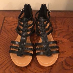 Black sandals